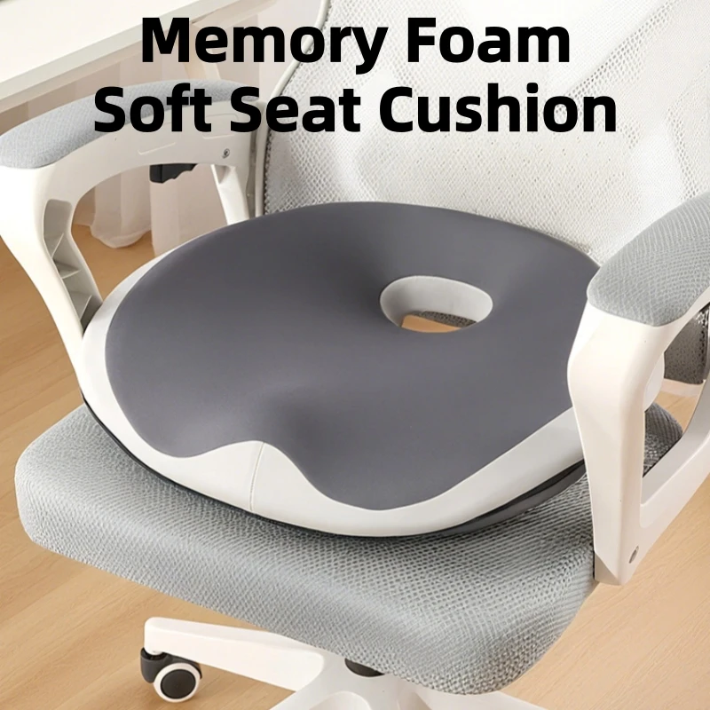 Memory Foam Seat Cushion Ergonomic Back & Tailbone Support with Zipper Closure, Slow Rebound Butt Pad Car Interior Soft Cushion
Memory Foam Seat Cushion Ergonomic Back & Tailbone Support with Zipper Closure, Slow Rebound Butt Pad Car Interior Soft Cushion