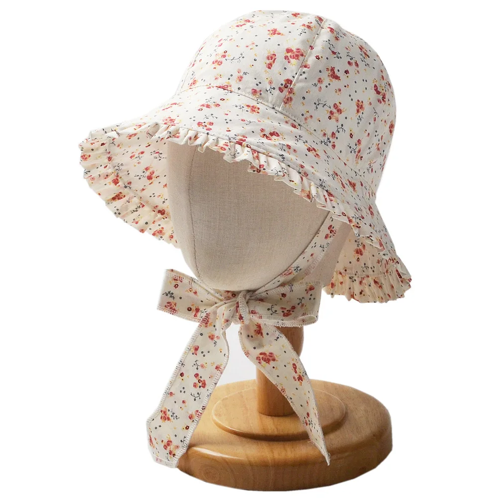 Bucket Hat Girl Kids Cap Big Brim Summer Sun Beach UV Protection Flowers With String Outdoor Holiday Accessory For Toddlers
Bucket Hat Girl Kids Cap Big Brim Summer Sun Beach UV Protection Flowers With String Outdoor Holiday Accessory For Toddlers