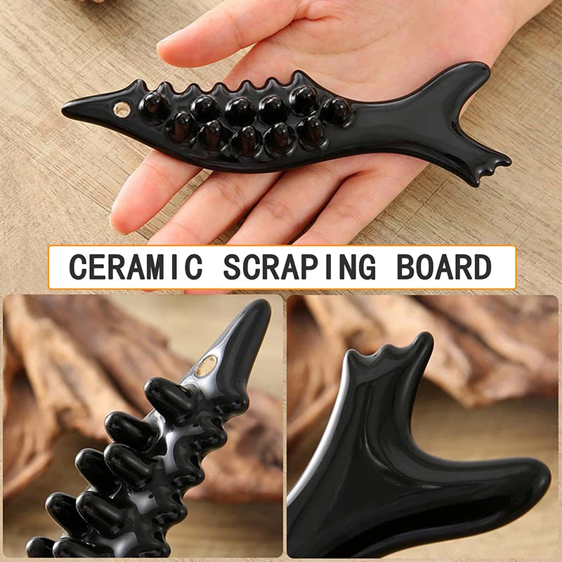 Ceramic Fish Shaped Scraping Board Gua Sha For Face Body Massage Tool Body For Relief Massage Face Lift Guasha Acupoint Massager
Ceramic Fish Shaped Scraping Board Gua Sha For Face Body Massage Tool Body For Relief Massage Face Lift Guasha Acupoint Massager