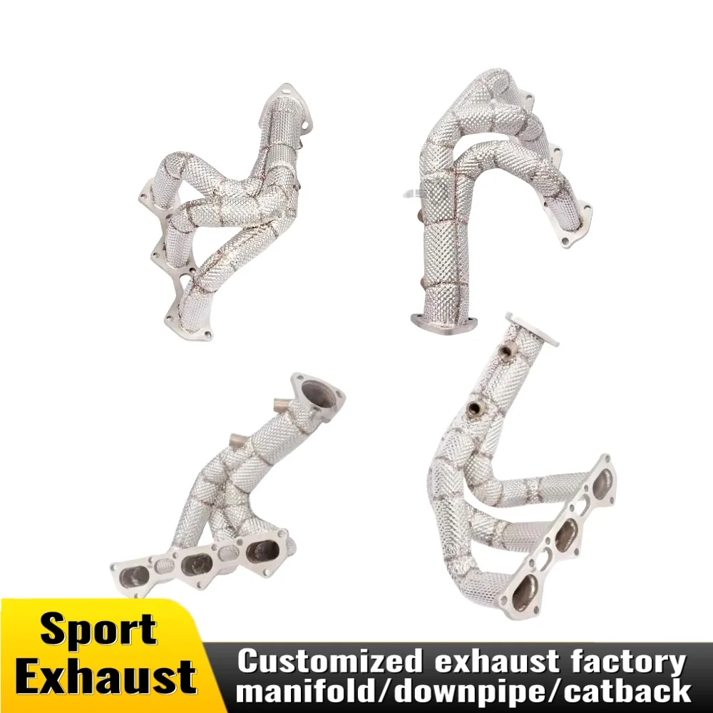Exhaust manifold for Porsche Cayman 718 GT4RS GT4 4.0 2021-2024 stainless steel automotive exhaust accessories customization
Exhaust manifold for Porsche Cayman 718 GT4RS GT4 4.0 2021-2024 stainless steel automotive exhaust accessories customization