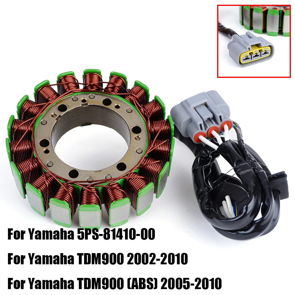 TDM 900 Stator Coil For Yamaha TDM900 2002 2003 2004 2005 2006 2007 2008 2009 2010 TDM900 (ABS) 2005-2010
TDM 900 Stator Coil For Yamaha TDM900 2002 2003 2004 2005 2006 2007 2008 2009 2010 TDM900 (ABS) 2005-2010