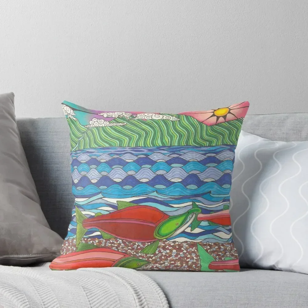 Salmon in Alaska Throw Pillow Pillowcases Cushion Covers Sofa Decorative Cushion Covers For Sofas luxury covers pillow
Salmon in Alaska Throw Pillow Pillowcases Cushion Covers Sofa Decorative Cushion Covers For Sofas luxury covers pillow