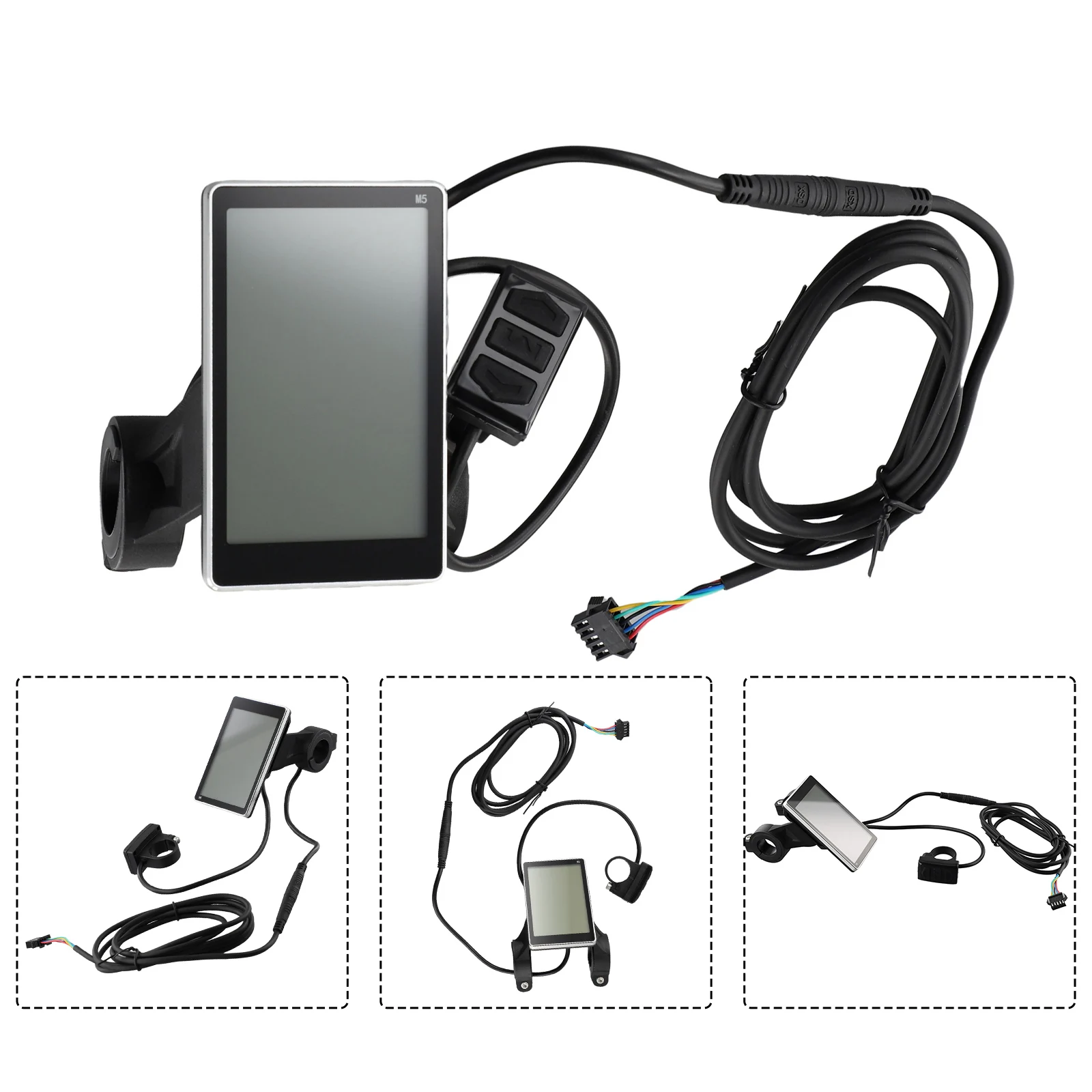 Durable High Quality M5 Display 5pin With Control ABS E-Bike M5 Power + Screen Speedmeter With 1pc.Accessories
Durable High Quality M5 Display 5pin With Control ABS E-Bike M5 Power + Screen Speedmeter With 1pc.Accessories