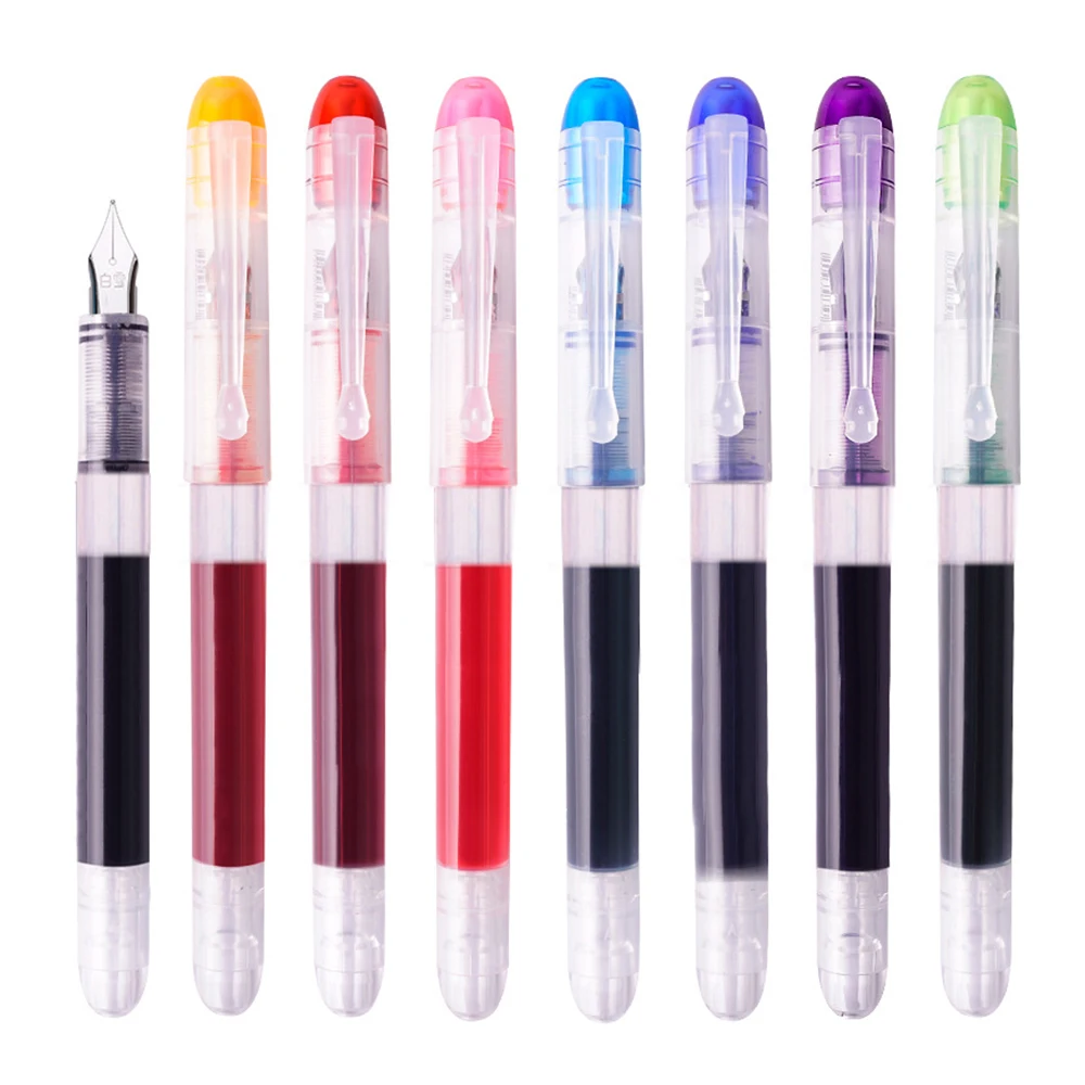2026 NEWEST Stationery Set 0.5mm Fountain Pen Writing Large Ink Officeschool Supplies 8 Colors Kawaii Gift Fashion
2026 NEWEST Stationery Set 0.5mm Fountain Pen Writing Large Ink Officeschool Supplies 8 Colors Kawaii Gift Fashion