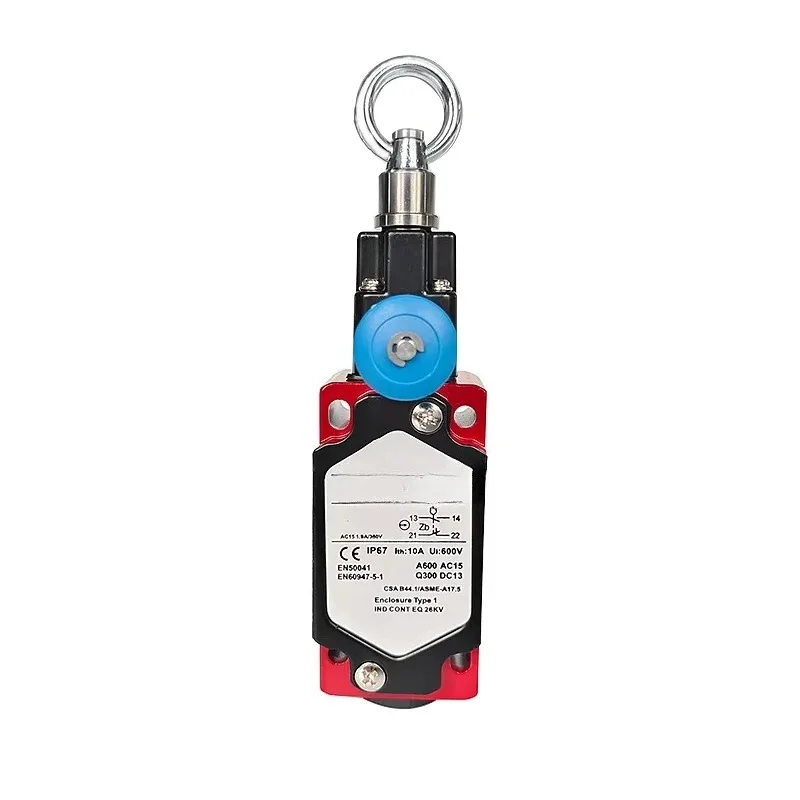 L8E100-00MMM1 Safety Limit Switch 10A Maximum Current Emergency Stop Switch with Pull Cable
L8E100-00MMM1 Safety Limit Switch 10A Maximum Current Emergency Stop Switch with Pull Cable