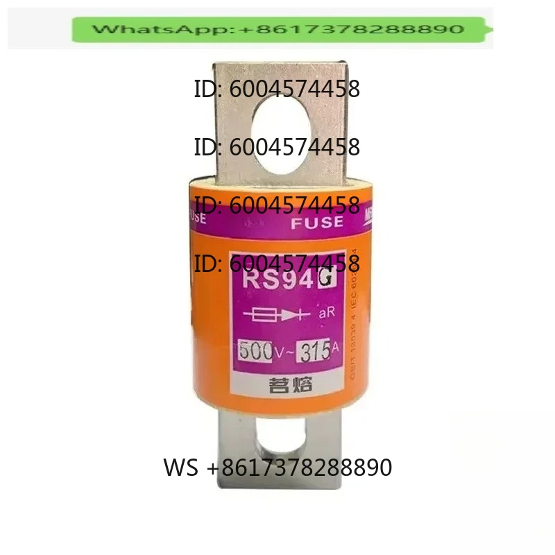 1PC RS94G fuse 200A 250A 300A 400A 450A 500A 600A
1PC RS94G fuse 200A 250A 300A 400A 450A 500A 600A
