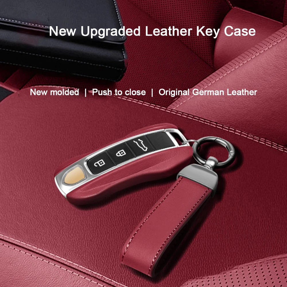 For Porsche Panamera 971 Boxster Cayman 9YA Cayenne 92A 911 970 981 Spyder RS Carrera Macan 95B Leather Key Case Cover Keychain
For Porsche Panamera 971 Boxster Cayman 9YA Cayenne 92A 911 970 981 Spyder RS Carrera Macan 95B Leather Key Case Cover Keychain
