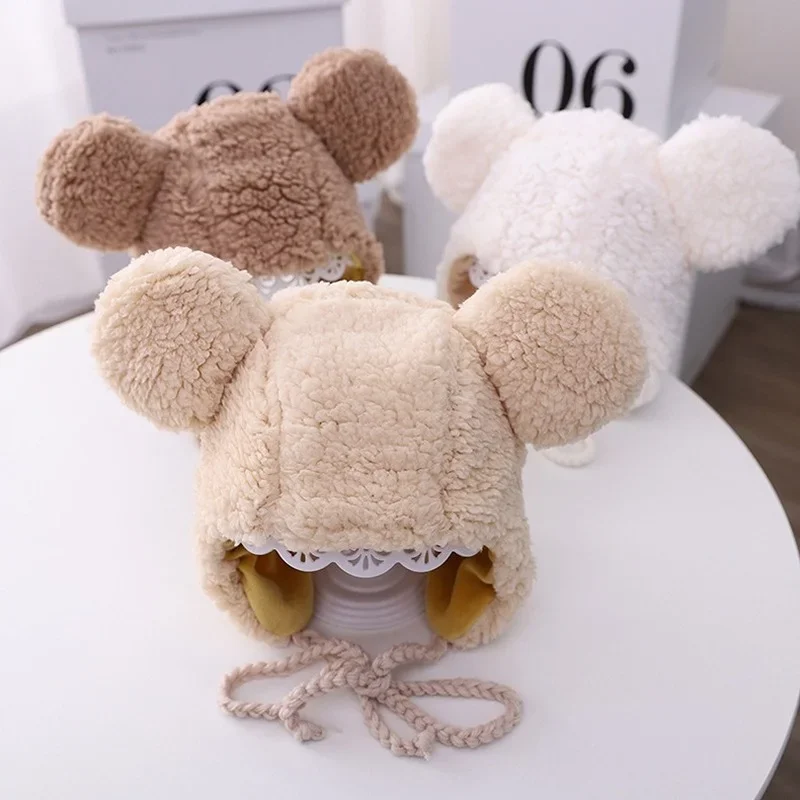 Winter Cute Bear Ears Warm Hat Women Beanies Windproof Cap Student Women Add Wool Cap Female Hat Present Baby Winter Hat
Winter Cute Bear Ears Warm Hat Women Beanies Windproof Cap Student Women Add Wool Cap Female Hat Present Baby Winter Hat