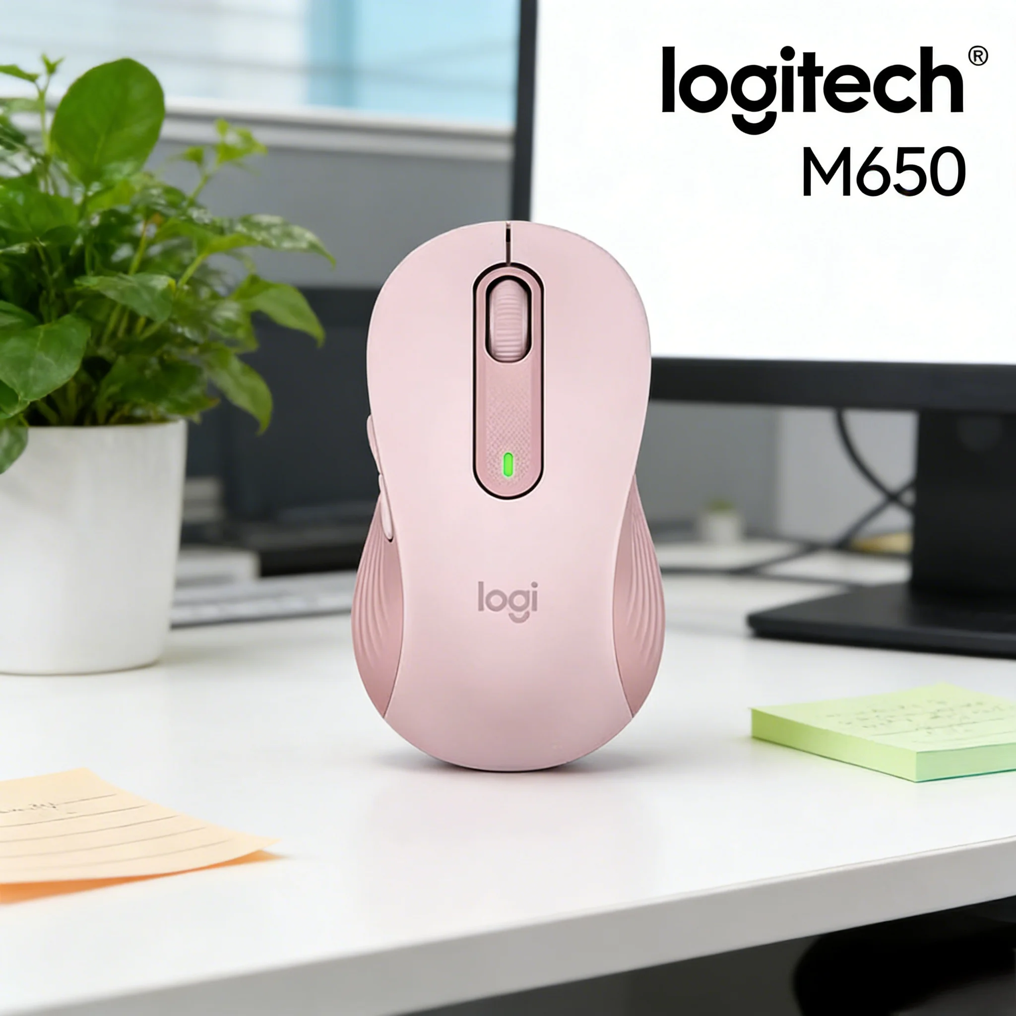 M650 /M650L Medium-Small Hand Wireless Mouse Portable Design Ergonomic Arc Shape
M650 /M650L Medium-Small Hand Wireless Mouse Portable Design Ergonomic Arc Shape