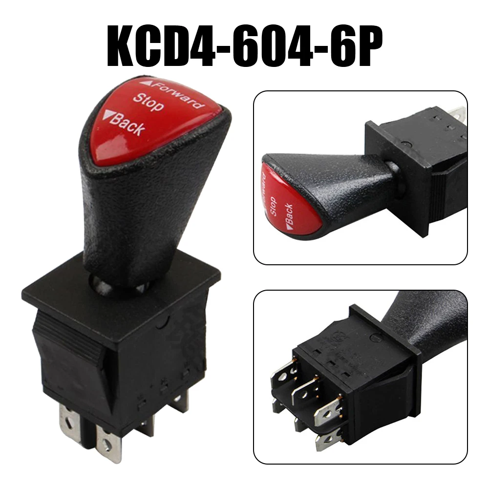 Forward-Stop-Back DPDT 6Pin Latching Slide Rocker Switch KCD4-604-6P 125V/250V Remote Control Car Handle Boats Switch
Forward-Stop-Back DPDT 6Pin Latching Slide Rocker Switch KCD4-604-6P 125V/250V Remote Control Car Handle Boats Switch