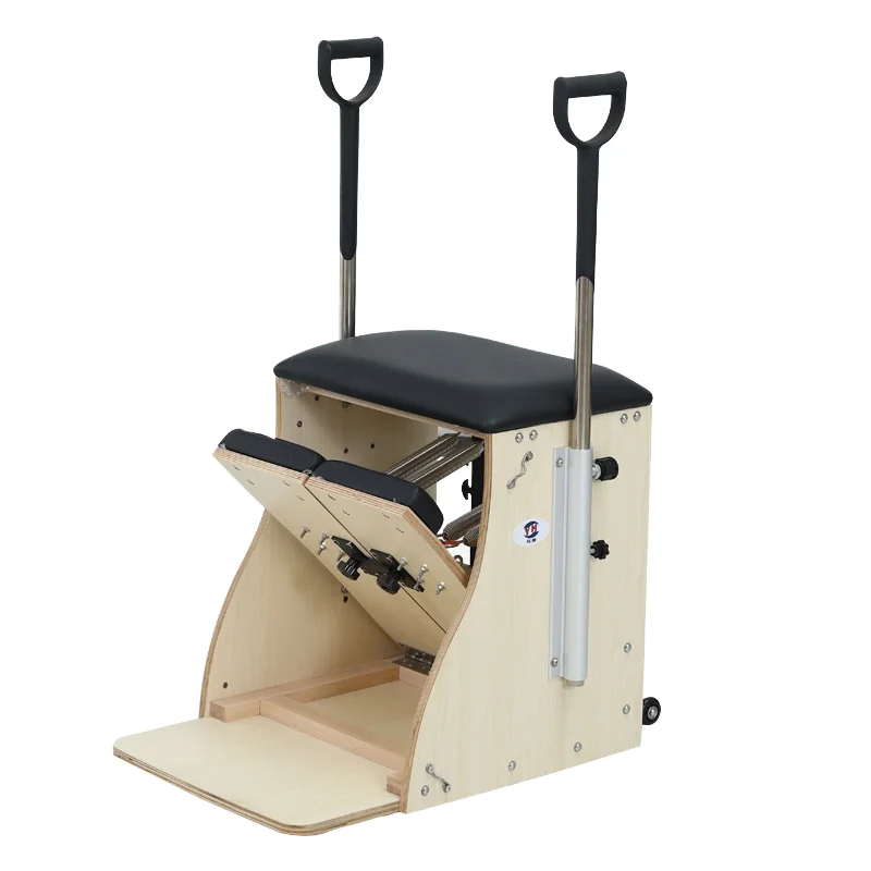 DEREN Stable Wooden Wunda Pilates Chair Sports Studio and Home Use Pro Chair with Spring Reformer for Pilates Reformers
DEREN Stable Wooden Wunda Pilates Chair Sports Studio and Home Use Pro Chair with Spring Reformer for Pilates Reformers