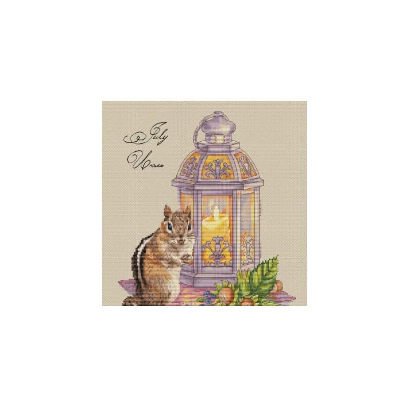 Squirrel and lamp Cross Stitch Set Cross-stitch Kit Embroidery Needlework Craft Packages Cotton Fabric Floss
Squirrel and lamp Cross Stitch Set Cross-stitch Kit Embroidery Needlework Craft Packages Cotton Fabric Floss