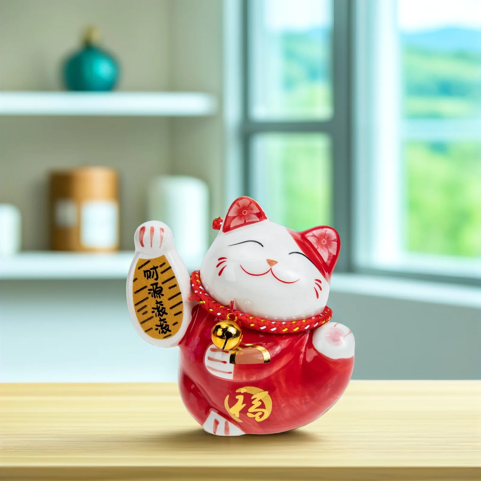 Lucky Feng Shui Cat Ceramic Figurines Cute Decor for Lovers Decoration Waving Chinese Statues Home
Lucky Feng Shui Cat Ceramic Figurines Cute Decor for Lovers Decoration Waving Chinese Statues Home