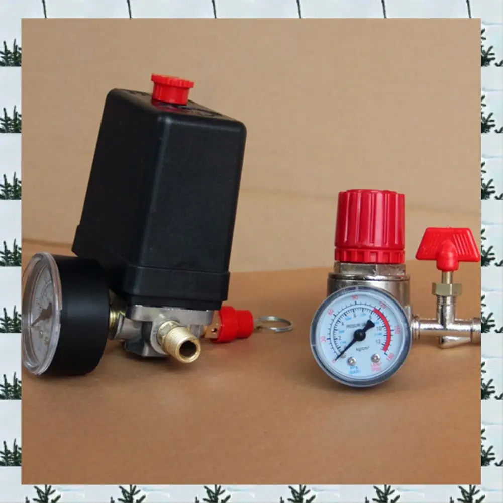ABLG With Pressure Regulating Valve Switch Assembly Control 15A 240V/AC Adjustable Air Regulator Valve Compressor Four Holes
ABLG With Pressure Regulating Valve Switch Assembly Control 15A 240V/AC Adjustable Air Regulator Valve Compressor Four Holes