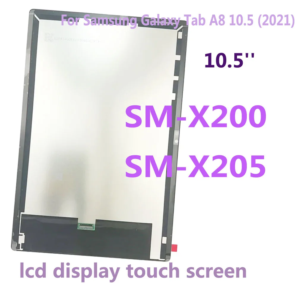 ТЕСТ 10,5-дюймовый ЖК-дисплей для Samsung Galaxy Tab A8 10,5 (2021) SM-X200 SM-X205 X200 X205 ЖК-дисплей с сенсорным дигитайзером в сборе
ТЕСТ 10,5-дюймовый ЖК-дисплей для Samsung Galaxy Tab A8 10,5 (2021) SM-X200 SM-X205 X200 X205 ЖК-дисплей с сенсорным дигитайзером в сборе