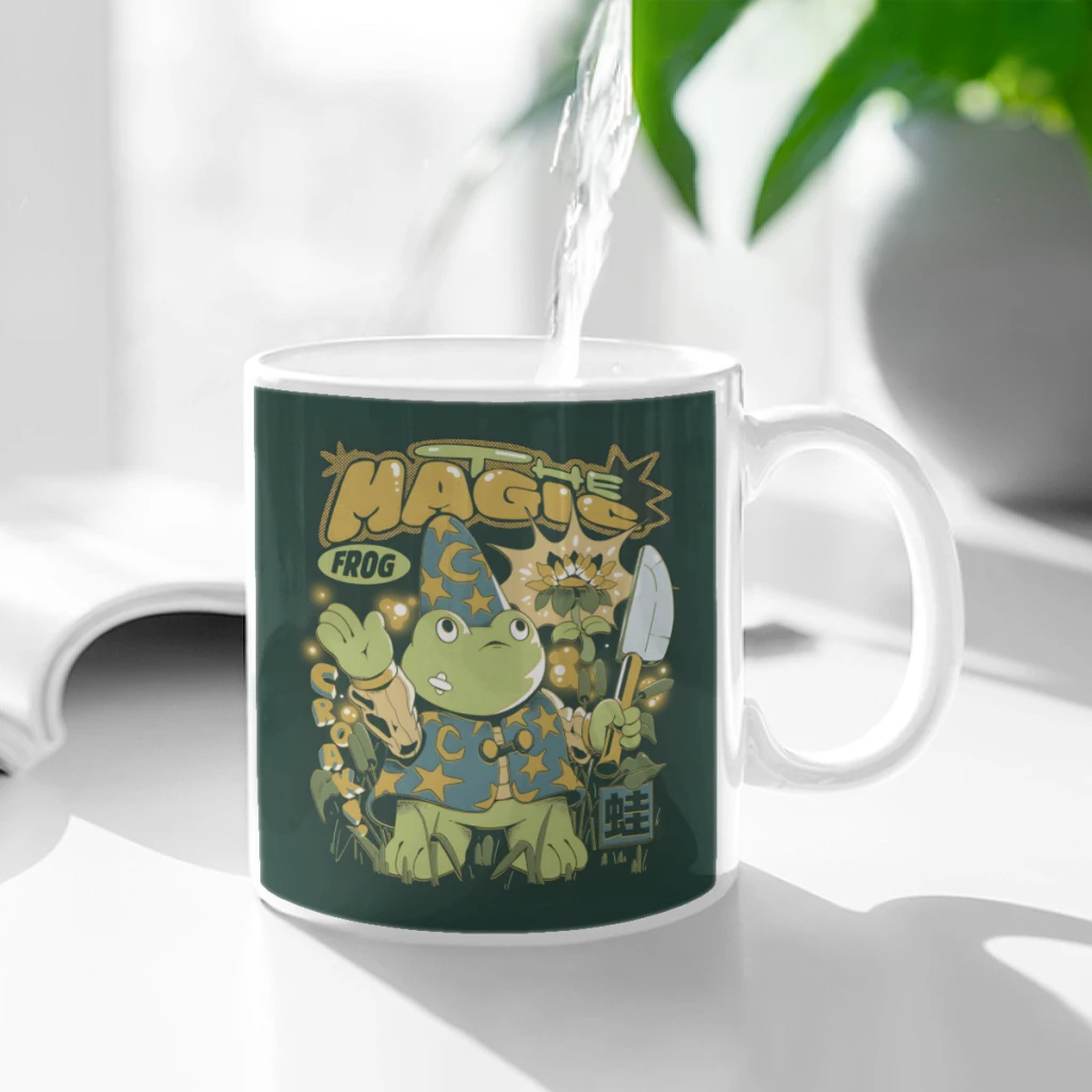 Magic Frog Ceramic Cup Coffee Oatmeal Breakfast Cup Creative Personality Mug
Magic Frog Ceramic Cup Coffee Oatmeal Breakfast Cup Creative Personality Mug