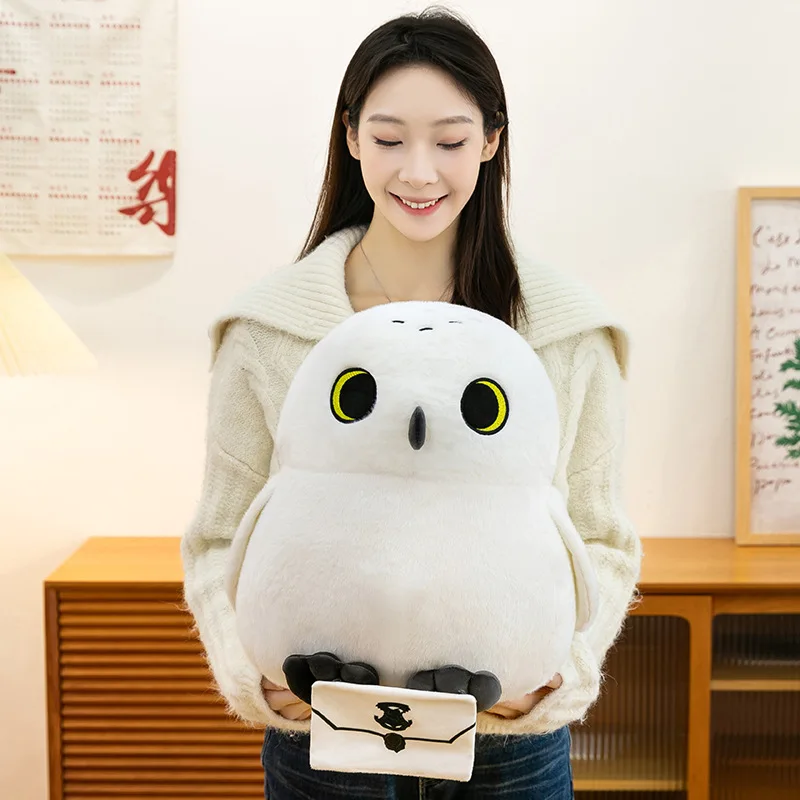 Creative Envelope Owl Harry Potter Hedwig Plush Toy Doll Pillow for Kids Birthday Gift Soft Stuffed Animal Plushie for Children
Creative Envelope Owl Harry Potter Hedwig Plush Toy Doll Pillow for Kids Birthday Gift Soft Stuffed Animal Plushie for Children