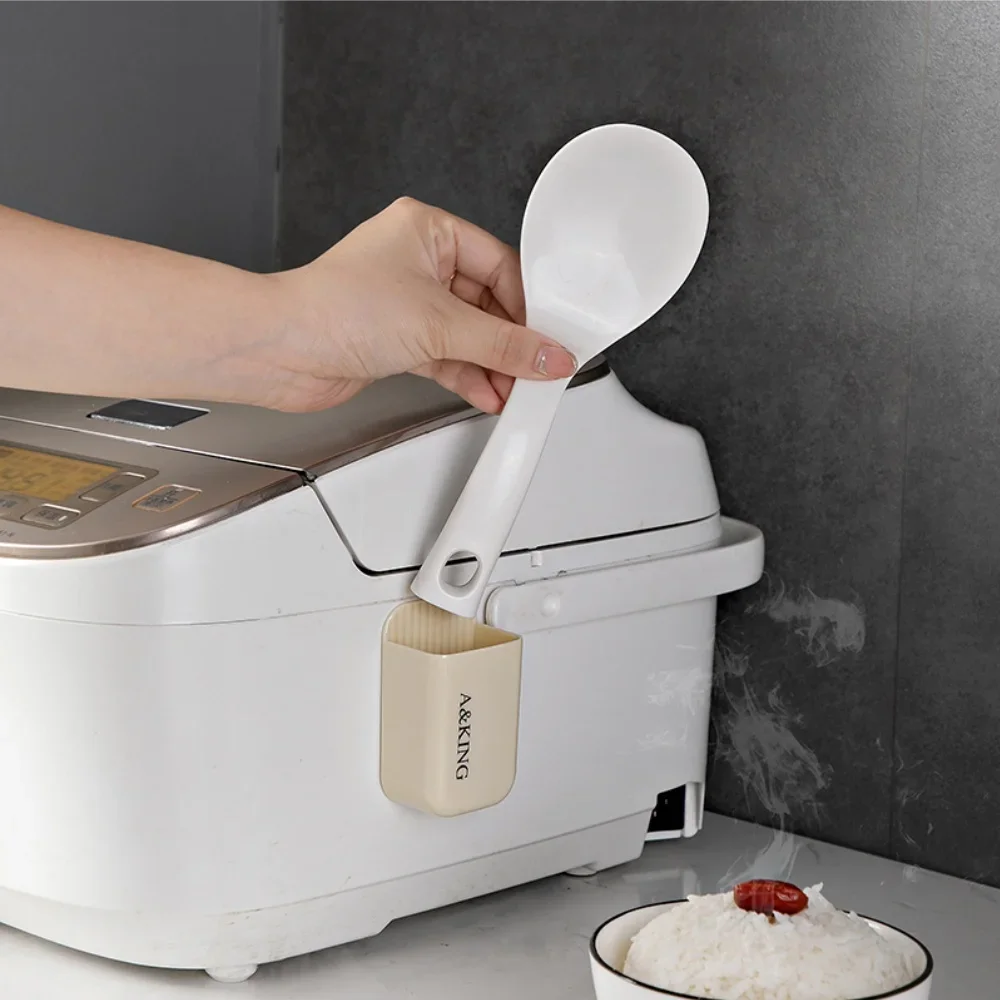 2pcs/set Multi-Functional Spoon Storage Rack - Wall-Mounted Organizer for Rice Cookers and Kitchen Utensils - Space-Saving Wall
2pcs/set Multi-Functional Spoon Storage Rack - Wall-Mounted Organizer for Rice Cookers and Kitchen Utensils - Space-Saving Wall