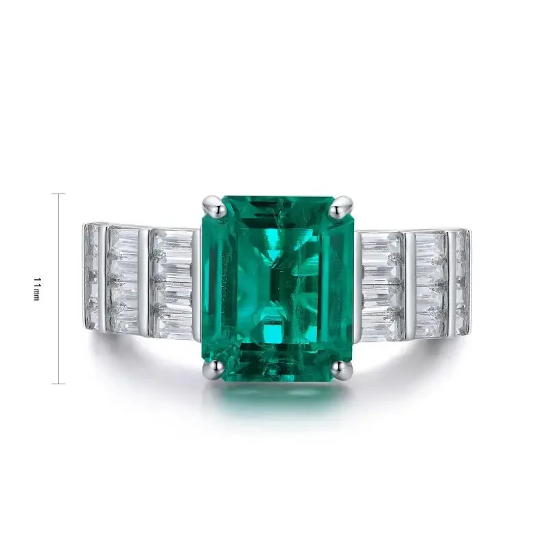 RUIF 2024 Hot Sale S925 Silve 4.26ct Emerald Cut Lab Grown Emerald Ring Fashion Finger Jewelry
RUIF 2024 Hot Sale S925 Silve 4.26ct Emerald Cut Lab Grown Emerald Ring Fashion Finger Jewelry