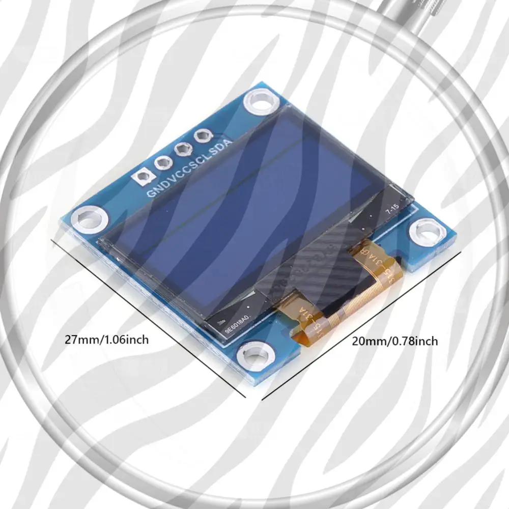 0.96inch Display Module White/Blue/Yellow Blue Display SSD1315 Drive OLED LCD LED Display Module for Arduino/Raspberry Pi/BBC
0.96inch Display Module White/Blue/Yellow Blue Display SSD1315 Drive OLED LCD LED Display Module for Arduino/Raspberry Pi/BBC