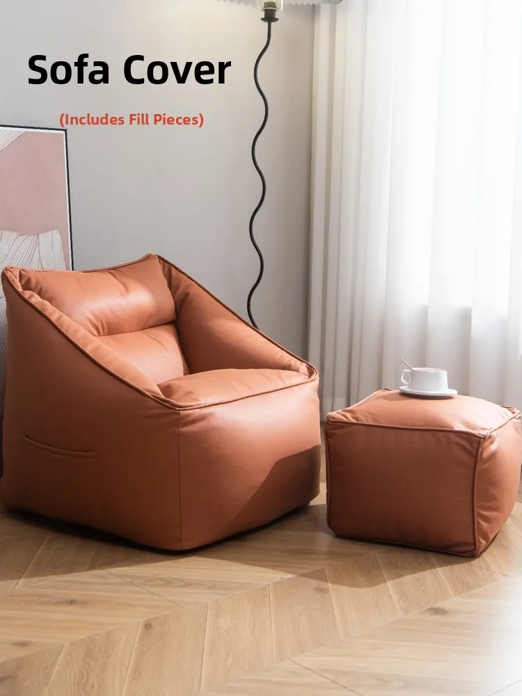 Modern Minimalist Waterproof Technology Cloth Bean Bag Sofa Cover Tatami Balcony Single Person Luxury Small Apartment Chair C...
Modern Minimalist Waterproof Technology Cloth Bean Bag Sofa Cover Tatami Balcony Single Person Luxury Small Apartment Chair C...