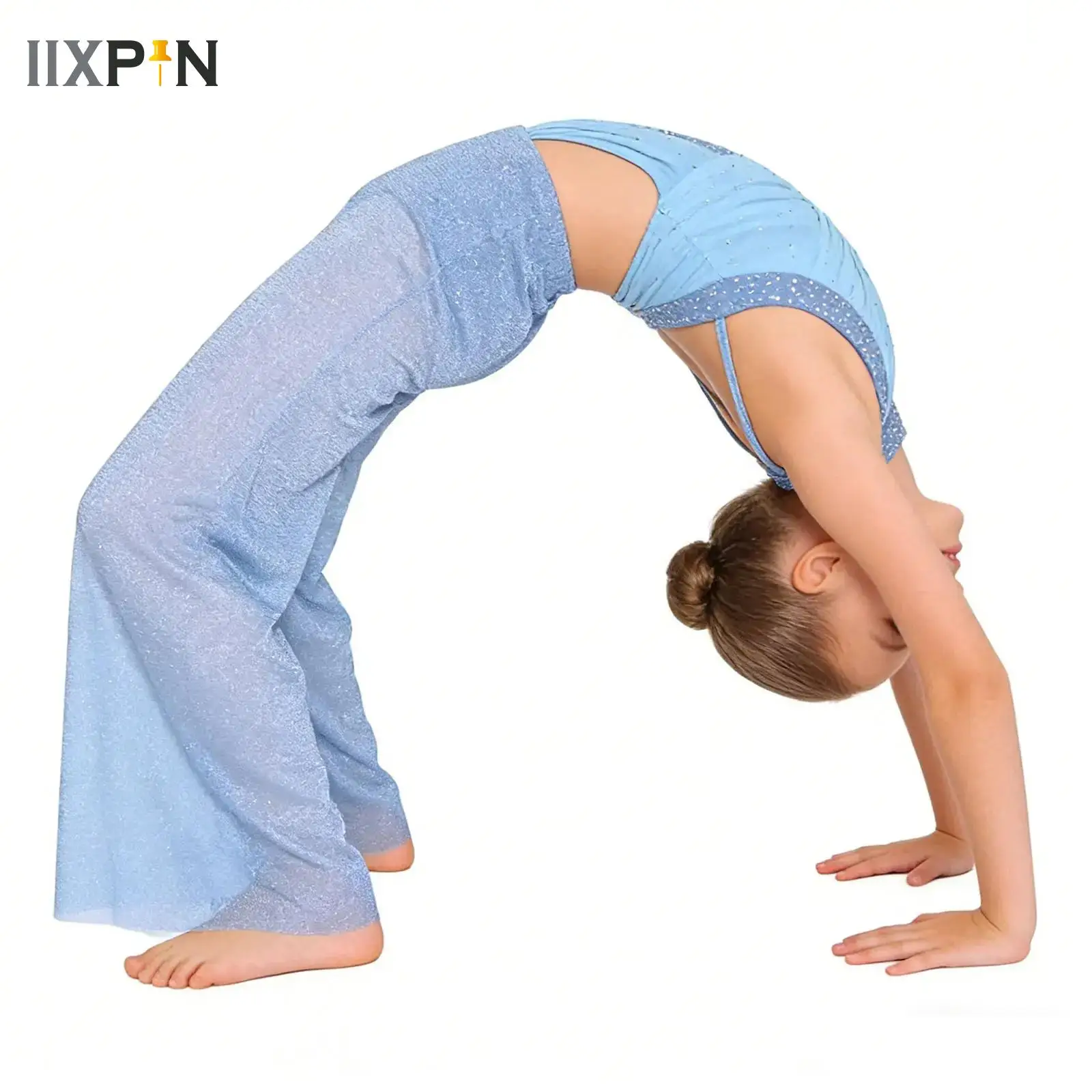 Girls Lyrical Dance Jumpsuit Leotard Dress Figure Skating Gymnastics Acrobatics Costume Shiny Rhinestones Sheer Mesh Dancewear
Girls Lyrical Dance Jumpsuit Leotard Dress Figure Skating Gymnastics Acrobatics Costume Shiny Rhinestones Sheer Mesh Dancewear