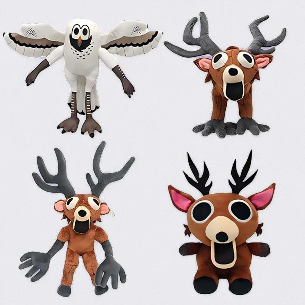 Новинка 2025 года, хит продаж, лесное выживание, 99 ночных кукол, игры ужасов, окружающие плюшевые куклы с оленями, детские рождественские подарки
Новинка 2025 года, хит продаж, лесное выживание, 99 ночных кукол, игры ужасов, окружающие плюшевые куклы с оленями, детские рождественские подарки