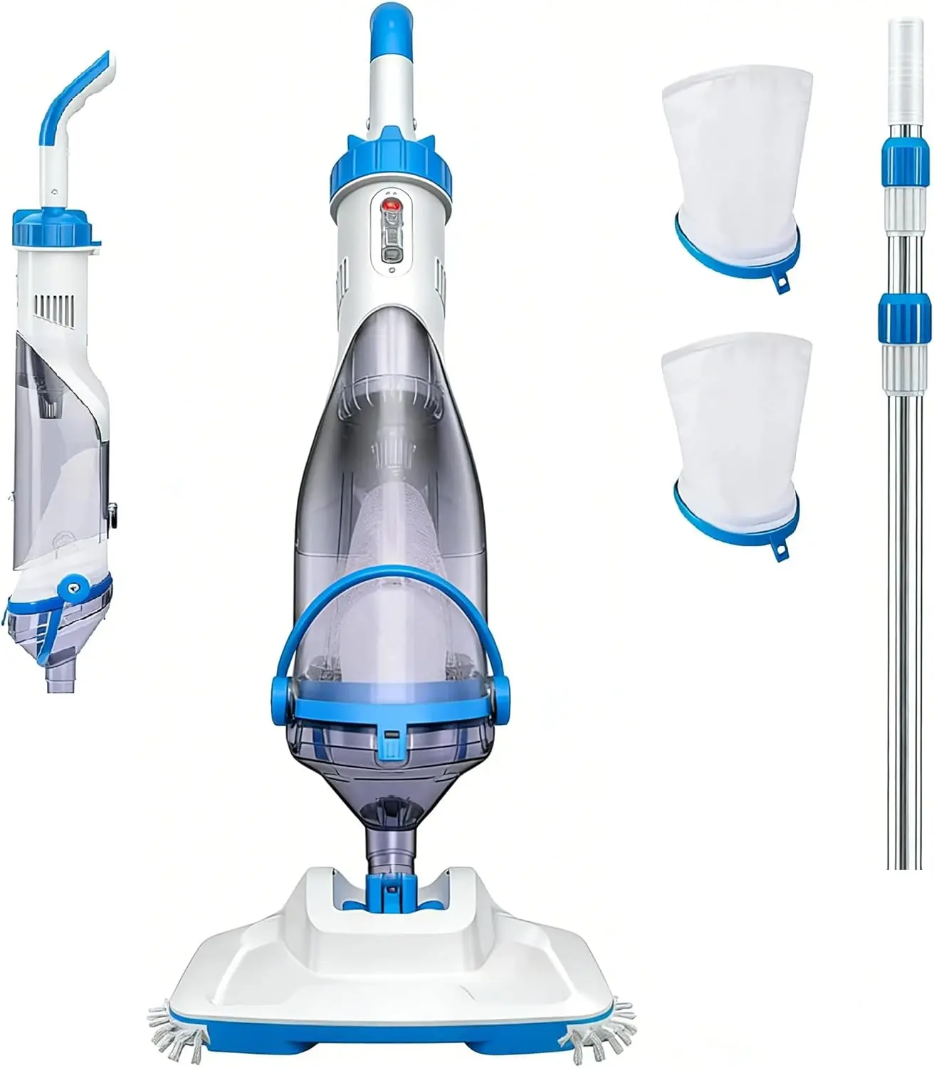 2026 Update for Motor, L2 Pool Vacuum for Above Ground & Inground Pools, Rechargeable Handheld Cleaner with Telescopic Pole, 18.
2026 Update for Motor, L2 Pool Vacuum for Above Ground & Inground Pools, Rechargeable Handheld Cleaner with Telescopic Pole, 18.