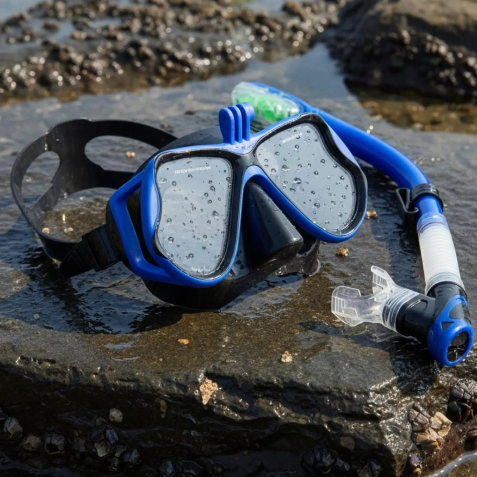 Dry Top Snorkel Set Adjustable Strap Diving Mask Set Snorkel Mask Kit Leak-Proof Water Sports Gear Panoramic View for Swimming
Dry Top Snorkel Set Adjustable Strap Diving Mask Set Snorkel Mask Kit Leak-Proof Water Sports Gear Panoramic View for Swimming