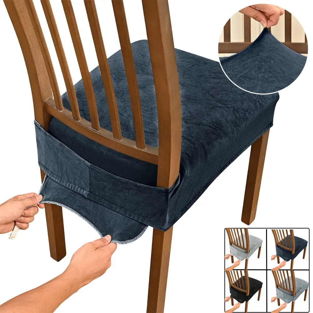 1/2/4PCS Stretch Chair Seat Cover Spandex Dining Chair Cushion Cover Washable Anti-Dust Slipcover for Hotel Banquet Home Kitchen
1/2/4PCS Stretch Chair Seat Cover Spandex Dining Chair Cushion Cover Washable Anti-Dust Slipcover for Hotel Banquet Home Kitchen