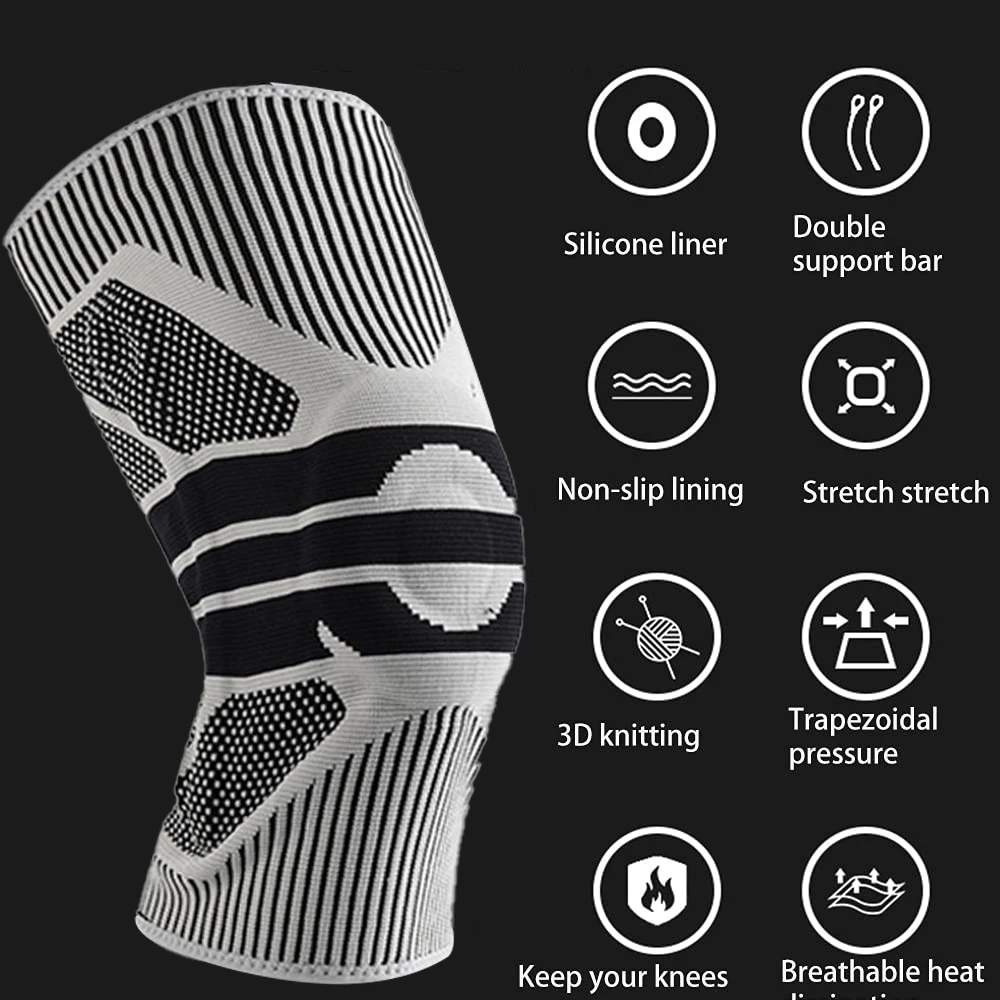 1 шт. наколенник больших размеров для женщин и мужчин, наколенник с подушечкой надколенника и боковыми стабилизаторами, компрессионная поддержка для ACL/PCL
1 шт. наколенник больших размеров для женщин и мужчин, наколенник с подушечкой надколенника и боковыми стабилизаторами, компрессионная поддержка для ACL/PCL
