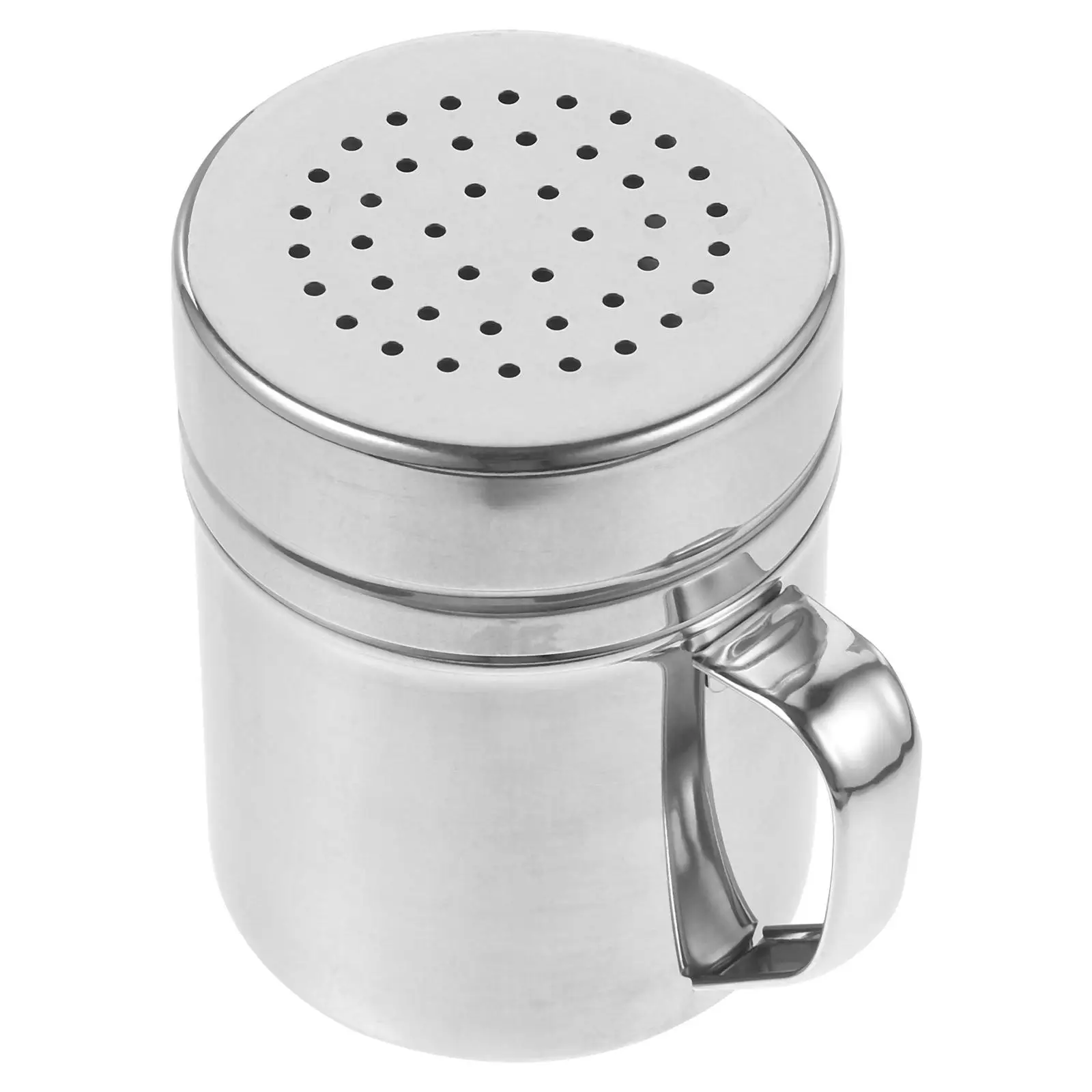 Stainless Steel Seasoning Canister 6 8x9 5cm Condiment Bottle with Handle Powder Shaker for Kitchen Baking Supplies Chocolate
Stainless Steel Seasoning Canister 6 8x9 5cm Condiment Bottle with Handle Powder Shaker for Kitchen Baking Supplies Chocolate