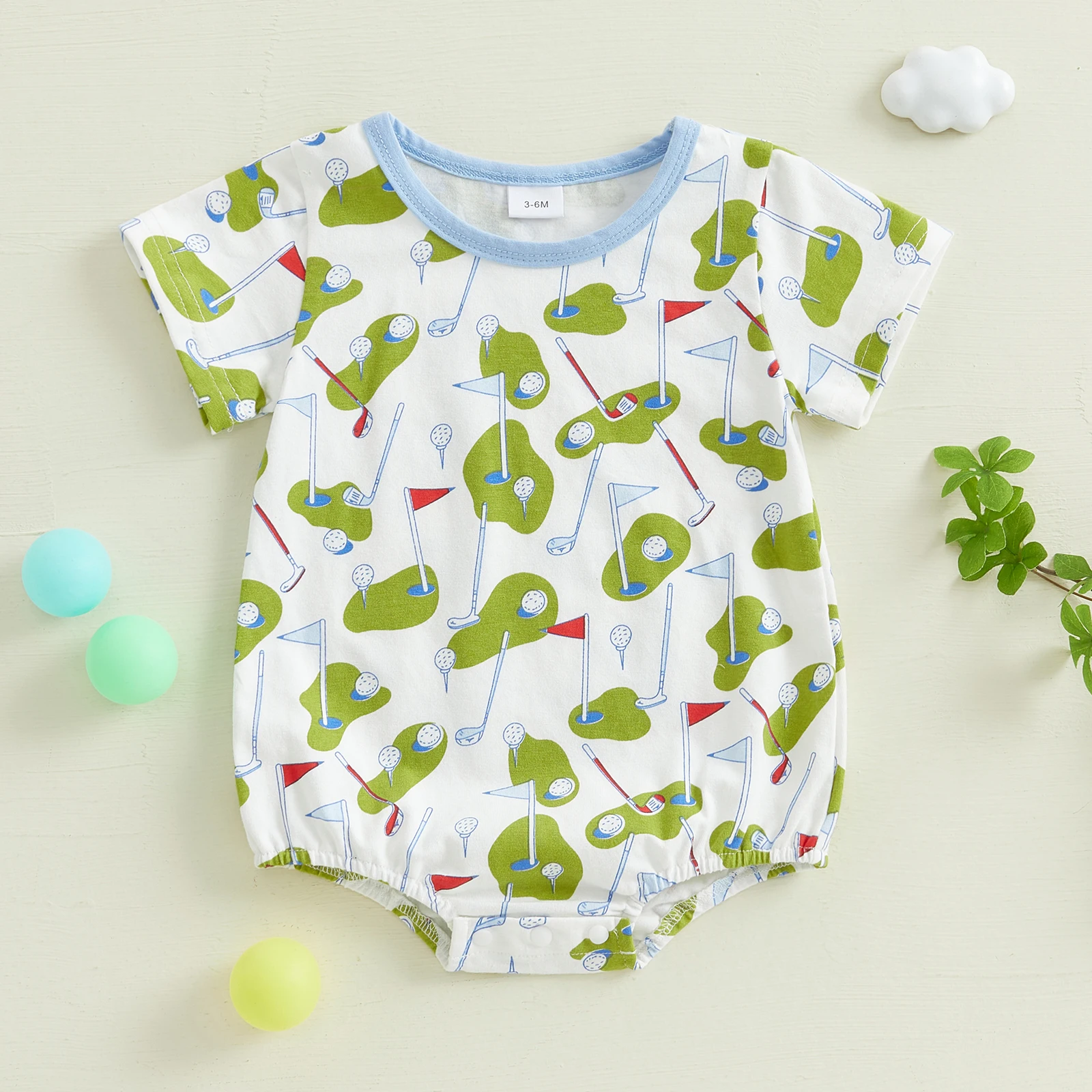 Baby Boy Summer Casual Jumpsuit Short Sleeve Round Neck Golf Print Loose Fit Romper Bodysuits Boys Clothes Sunsuits
Baby Boy Summer Casual Jumpsuit Short Sleeve Round Neck Golf Print Loose Fit Romper Bodysuits Boys Clothes Sunsuits