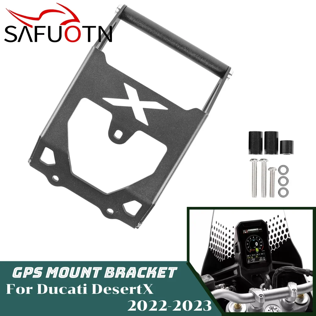 DesertX GPS Navigation Bracket Supporter Holder for Ducati Desert X 937 2022-2024 Motorcycle Mobile Phone Mounting Adapter Stand
DesertX GPS Navigation Bracket Supporter Holder for Ducati Desert X 937 2022-2024 Motorcycle Mobile Phone Mounting Adapter Stand