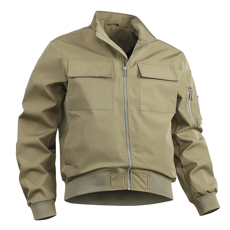 Мужская рабочая одежда, куртка-карго, осенне-зимняя теплая ветровка, куртки-бомберы, мужская уличная модная повседневная куртка-стойка, тонкая мужская куртка
Мужская рабочая одежда, куртка-карго, осенне-зимняя теплая ветровка, куртки-бомберы, мужская уличная модная повседневная куртка-стойка, тонкая мужская куртка