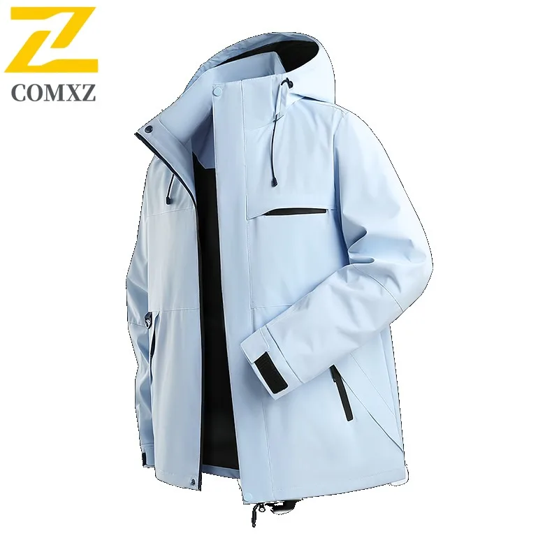 COMXZ 2025 Mens Womens Spring Autumn Outdoor Waterproof Windproof Thermal Jacket Anti Static Dirt Resistant Coat
COMXZ 2025 Mens Womens Spring Autumn Outdoor Waterproof Windproof Thermal Jacket Anti Static Dirt Resistant Coat