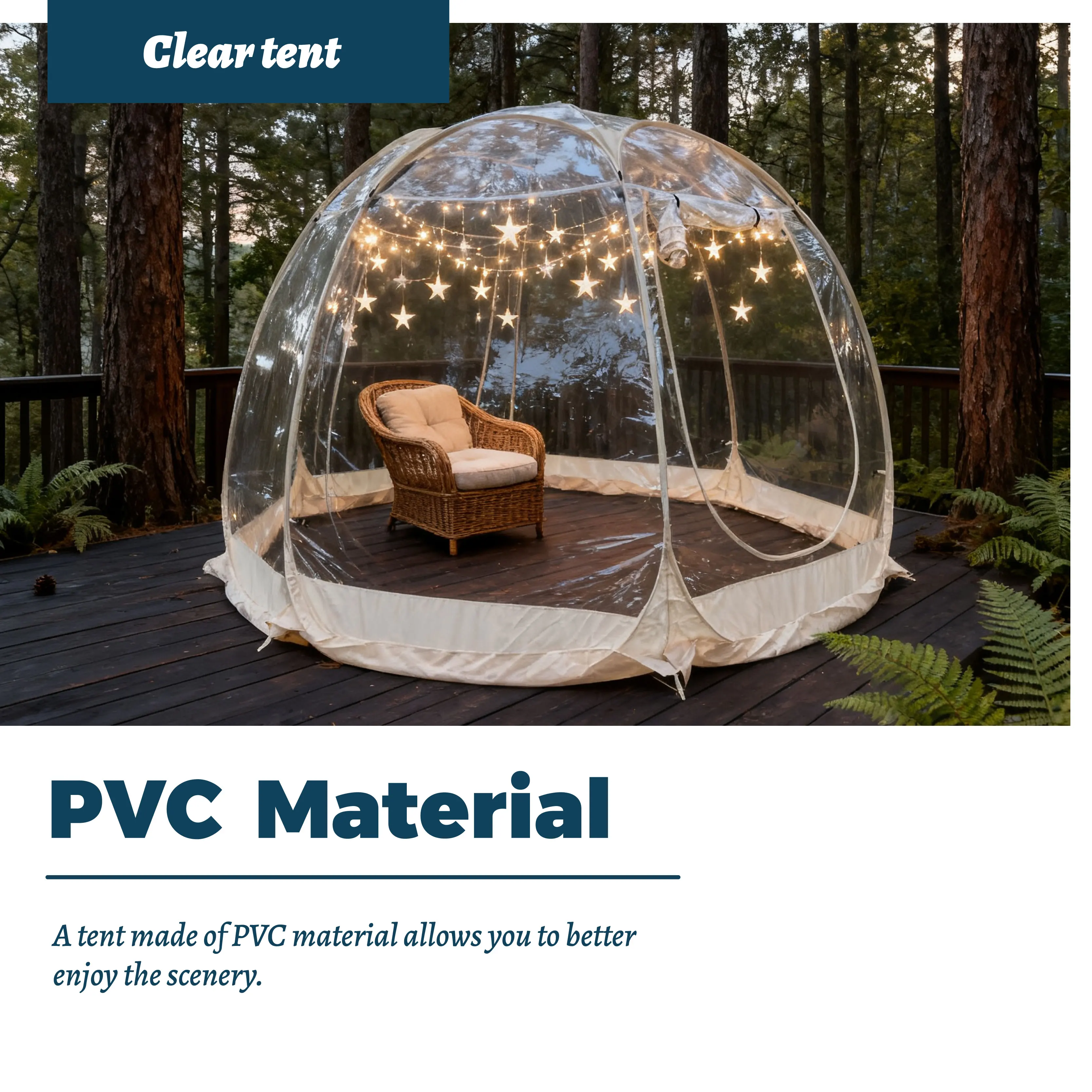 Быстросборная палатка-шатер для кемпинга, ветрозащитная, морозостойкая, из ПВХ, уличное укрытие с гирляндами для создания атмосферы ночью
Быстросборная палатка-шатер для кемпинга, ветрозащитная, морозостойкая, из ПВХ, уличное укрытие с гирляндами для создания атмосферы ночью