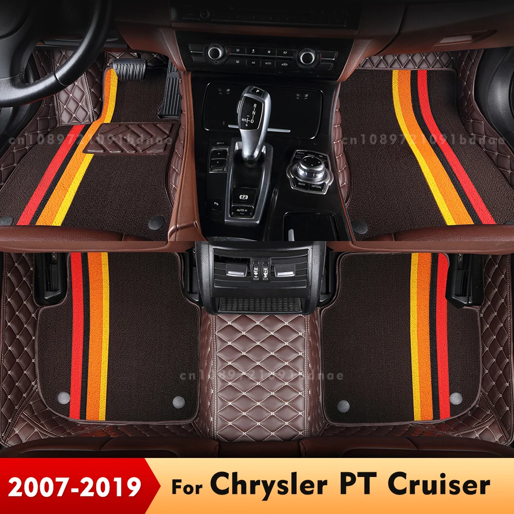 Для Chrysler PT Cruiser 2007 2008 2009, двухслойные автомобильные коврики, изготовленные на заказ автомобильные подушечки для ног, ковер, аксессуары для интерьера
Для Chrysler PT Cruiser 2007 2008 2009, двухслойные автомобильные коврики, изготовленные на заказ автомобильные подушечки для ног, ковер, аксессуары для интерьера