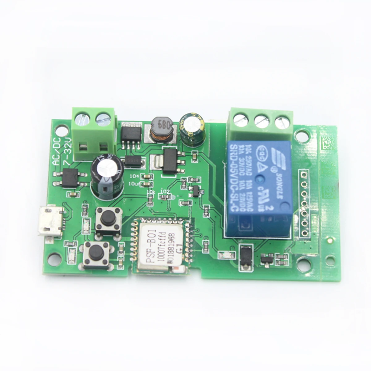 DC 5V Click the Self-Locking Module Smart Wifi Switch Relay Timer Wireless Remote Controler Alexa Google home
DC 5V Click the Self-Locking Module Smart Wifi Switch Relay Timer Wireless Remote Controler Alexa Google home