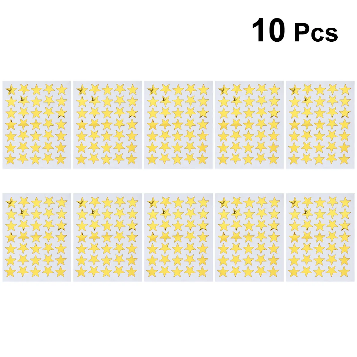 10Pcs Reward Stickers Star Stickers Premium Bright Adhesive Removable for Students Rewards
10Pcs Reward Stickers Star Stickers Premium Bright Adhesive Removable for Students Rewards