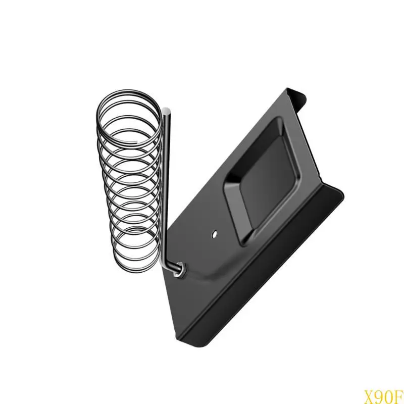 X90F Portable Metal Soldering Iron Holder Stand Holder with Cleaning Sponge Solder Tip Slots Solder Tip Cleaner Tools
X90F Portable Metal Soldering Iron Holder Stand Holder with Cleaning Sponge Solder Tip Slots Solder Tip Cleaner Tools