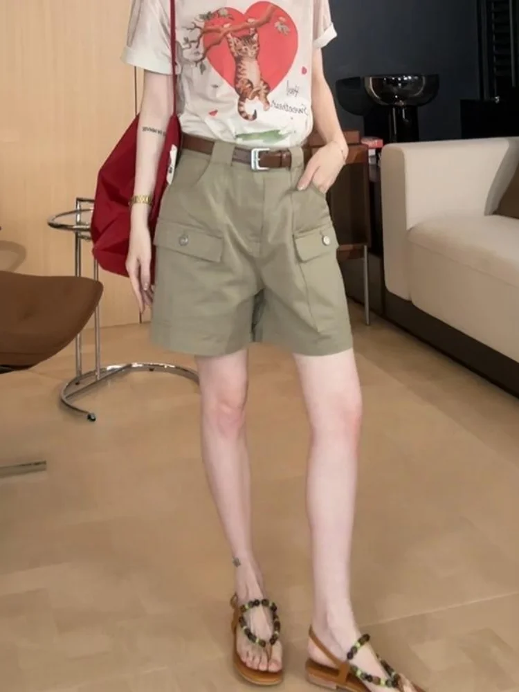 plus Size Denim Shorts for Women Summer Thin Wide Leg Pants Khaki Color Casual High Waist Jeans Breathable And Comfortable
plus Size Denim Shorts for Women Summer Thin Wide Leg Pants Khaki Color Casual High Waist Jeans Breathable And Comfortable
