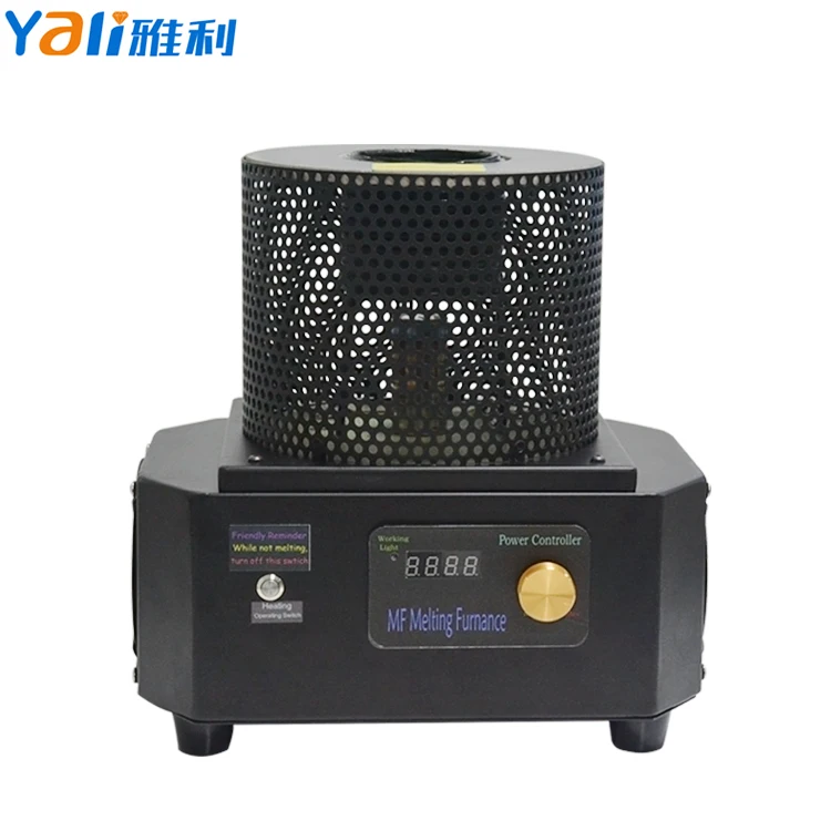 3KG 1400 Degree Melting Furnace Induction Electric Smelting Laboratory For Copper Without TC
3KG 1400 Degree Melting Furnace Induction Electric Smelting Laboratory For Copper Without TC
