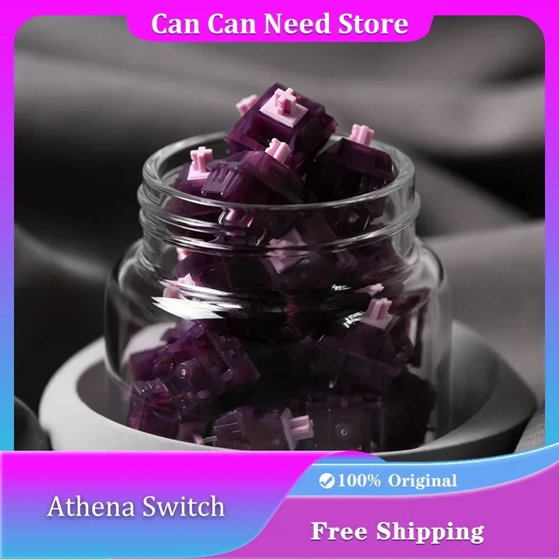 Moyu Studio x Keygeek Athena Switch Индивидуальный 5-контактный линейный переключатель с возможностью горячей замены DIY Ранняя нижняя механическая ось клавиатуры
Moyu Studio x Keygeek Athena Switch Индивидуальный 5-контактный линейный переключатель с возможностью горячей замены DIY Ранняя нижняя механическая ось клавиатуры