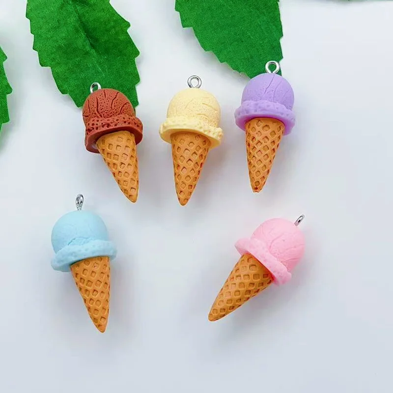 10Pcs Cute 3D Simulation Food Ice Cream Resin Charms Earrings Keychains Pendants for DIY Jewelry Making Crafts Accessories
10Pcs Cute 3D Simulation Food Ice Cream Resin Charms Earrings Keychains Pendants for DIY Jewelry Making Crafts Accessories