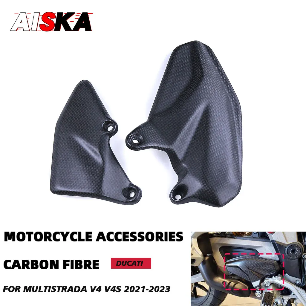 Heel Plates For DUCATI Multistrada V4 V4S Sport 2021 2022 2023 Motorcycle Accessories Carbon Fiber Foot Guards Protector Fairing
Heel Plates For DUCATI Multistrada V4 V4S Sport 2021 2022 2023 Motorcycle Accessories Carbon Fiber Foot Guards Protector Fairing