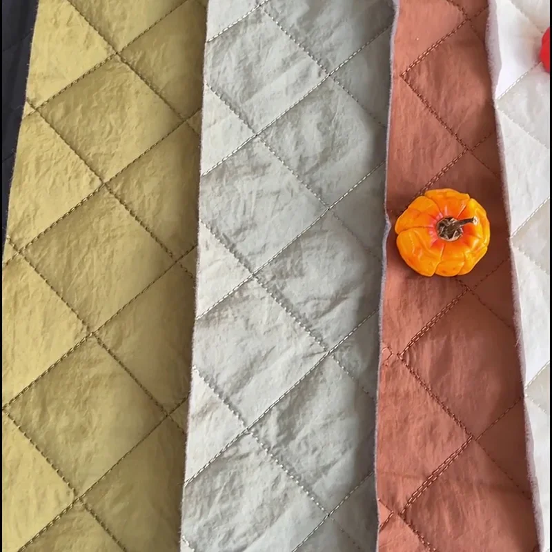 Quilted Cotton Linen Fabric Three Layers Thickened Material for Down Coat Padded Jacket DIY Sewing and Home Textile Fabric
Quilted Cotton Linen Fabric Three Layers Thickened Material for Down Coat Padded Jacket DIY Sewing and Home Textile Fabric