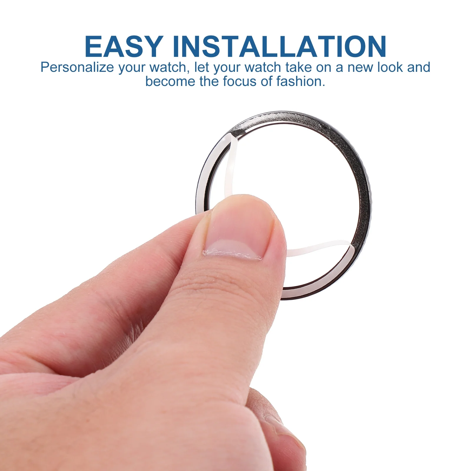 Alloy Watch Ring Protector Accessory Bezel for Cover Anti Scratch Frame Supplies
Alloy Watch Ring Protector Accessory Bezel for Cover Anti Scratch Frame Supplies