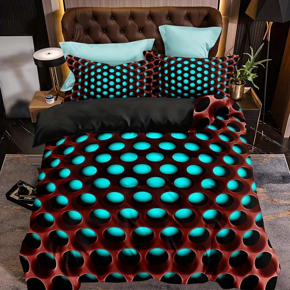 3D Hexagonal Honeycomb Pattern Duvet Cover Set for Boys - Twin/Full/Queen/King Size Available in Multiple Colors
3D Hexagonal Honeycomb Pattern Duvet Cover Set for Boys - Twin/Full/Queen/King Size Available in Multiple Colors