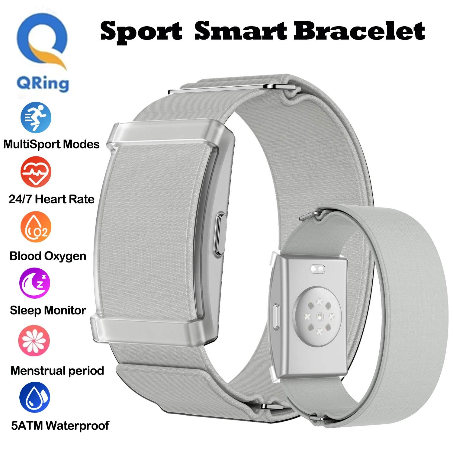 No Screen Sport Fitness Tracker Smart Bracelet Sleep Monitor Heart Rate Pedometer Call Reminder 5ATM Smartwatch Band Men Women
No Screen Sport Fitness Tracker Smart Bracelet Sleep Monitor Heart Rate Pedometer Call Reminder 5ATM Smartwatch Band Men Women